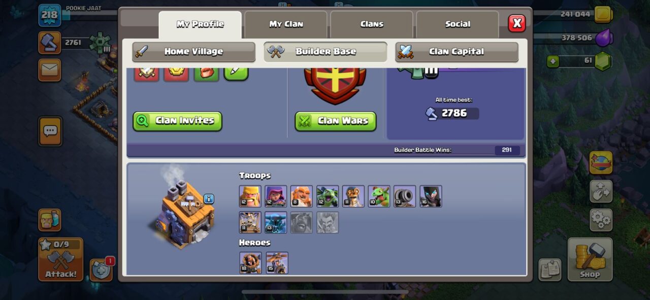IOS / Android ???? TH17 Clash of Clans Account | Level 218 | Max Heroes | Strong Base | Builder Hall 10 ???? - Image 4